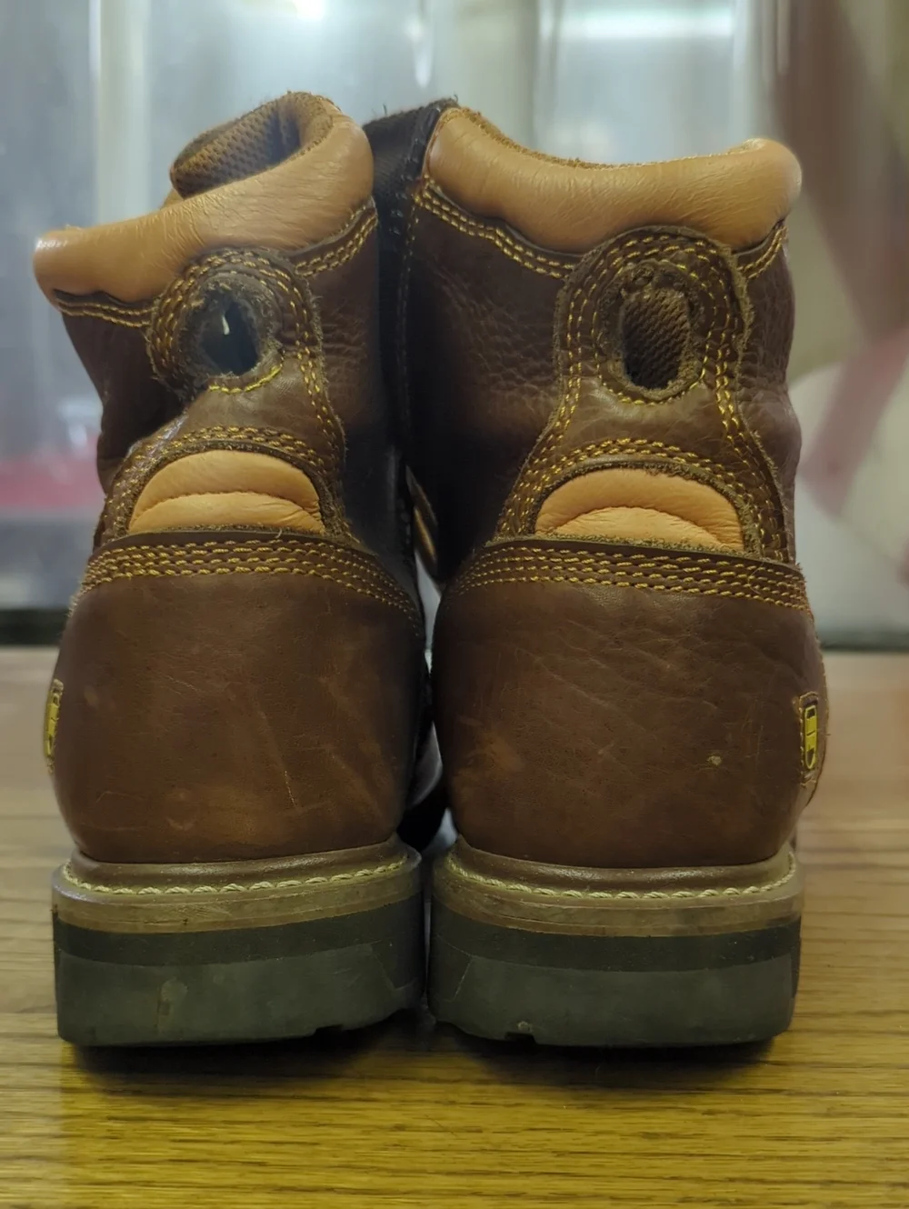 Men's Dan Post Waterproof Leather Work Boots Workboots 10.5 D